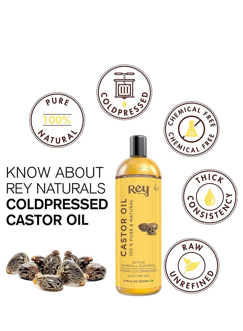 ري زيت الخروع من راي ناتشورالز 200 مل ومصل الشعر ريدنسيل 60 مل - Image 3