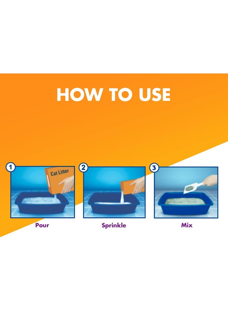 Arm & Hammer Cat Litter Deodorizer 567g With Baking Soda Odor Eliminator Powder for Cat Litter Box Freshness Strong Pet Smell Control Multi Cat Homes Long Lasting Fresh Clean Litter Box - Image 3