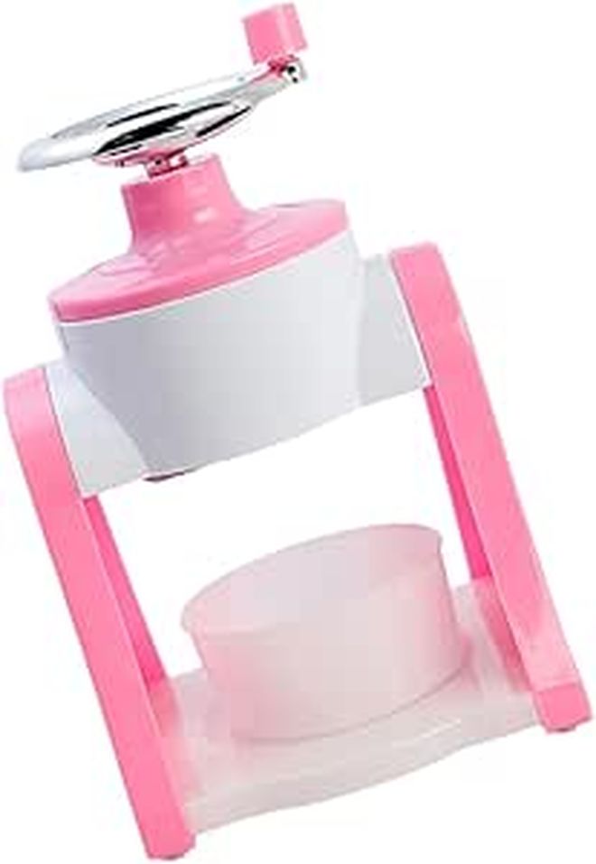 Manual Ice Crusher Slushy Maker Hand Operated Ice Chipper Shaver Tool Easy to Clean Reusable - Image 1