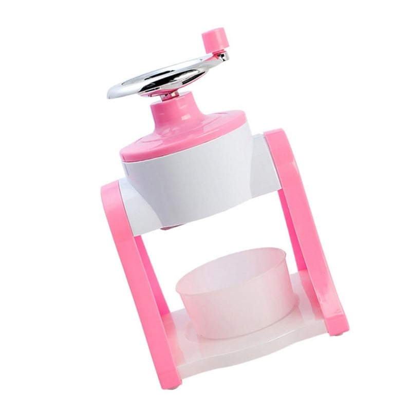 Manual Ice Crusher Slushy Maker Hand Operated Ice Chipper Shaver Tool Easy to Clean Reusable - Image 2