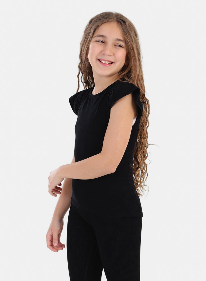 كارينا جرلي مضلع كشكش توب - Image 3