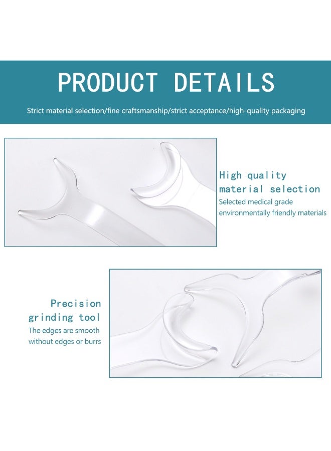 مجموعة أدوات طب الأسنان مكونة من 4 قطع من أدوات طب الأسنان الشفافة - Image 3