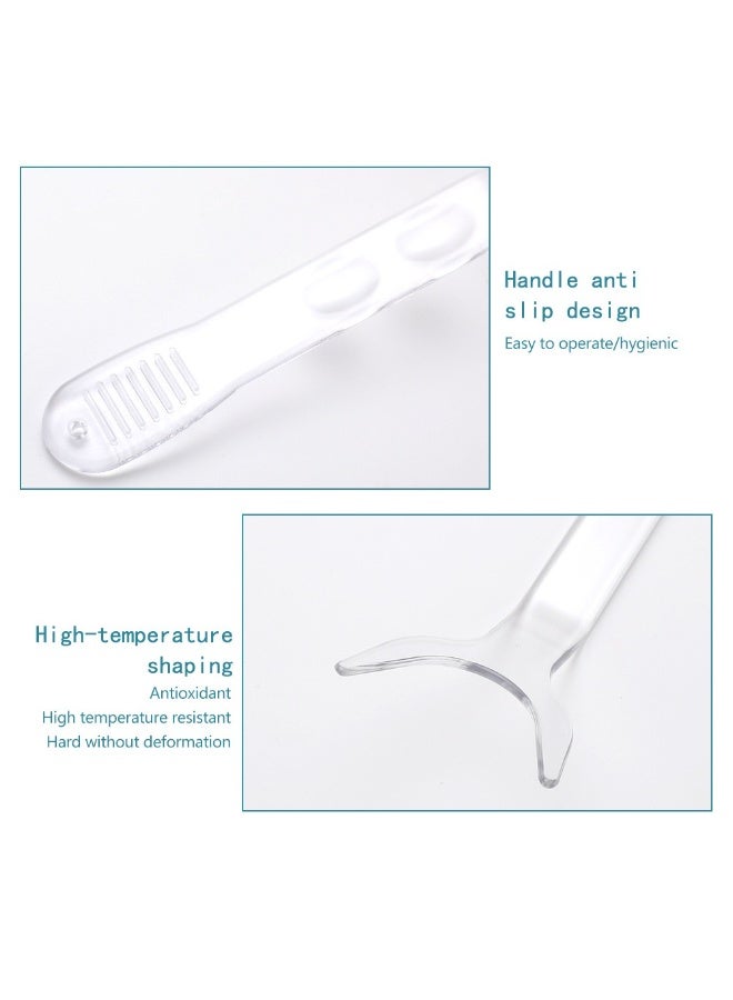 مجموعة أدوات طب الأسنان مكونة من 4 قطع من أدوات طب الأسنان الشفافة - Image 4