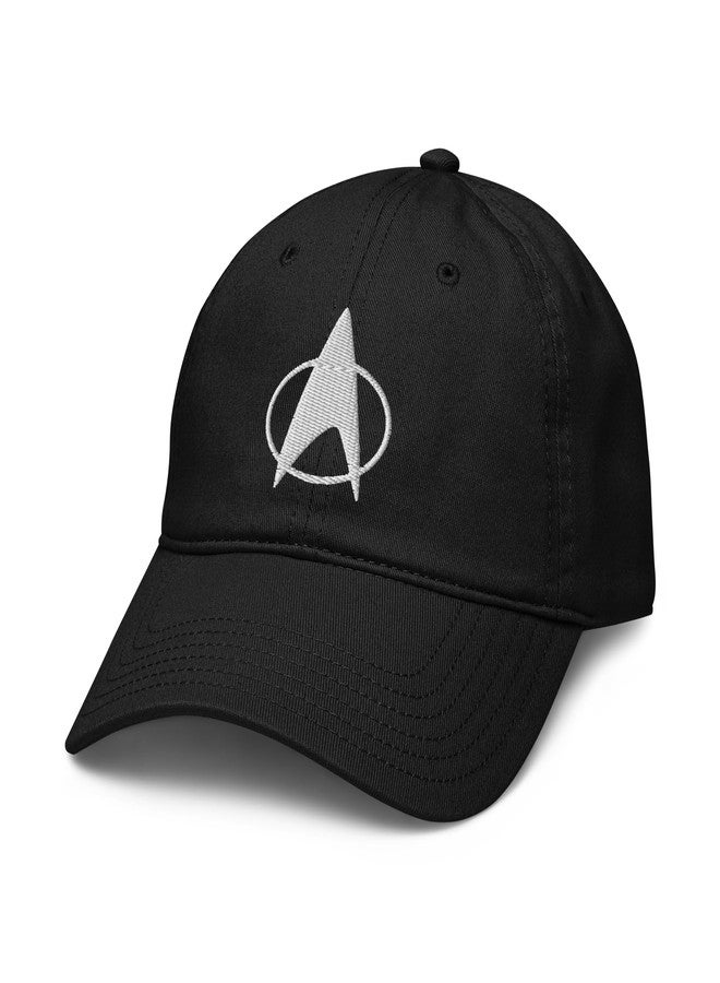 Star Trek: Picard Starfleet Badge Embroidered Adjustable Baseball Hat - Image 1