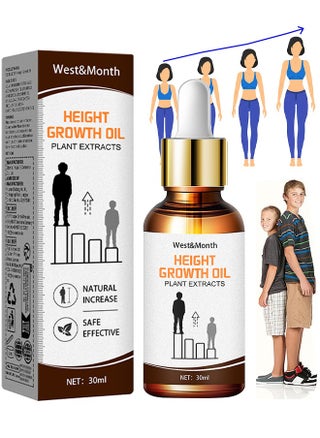 Height Growth Oil Plant Extracts, Body Boost Essential Oils Foot Stimulation Massage, Natural Herbal Height Increasing Essential Oil, Growth Massage Oil, Promot Bone Growth For Adolescent Bone Growth - pzsku/Z4CA217F92B6778823077Z/45/1744616869/f5cf089a-d063-4bad-a6a3-b030434293d8