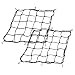 ZZJMCH Motorcycle Cargo Net 2Pack 157x157 Heavy Duty Bungee Net Stretches to 315x315 Gear Helmet Luggage Thicken Netting with 2x2 Small Mesh 6 Adjustable Metal Hooks for Motorcycle Bike ATV - Image 2