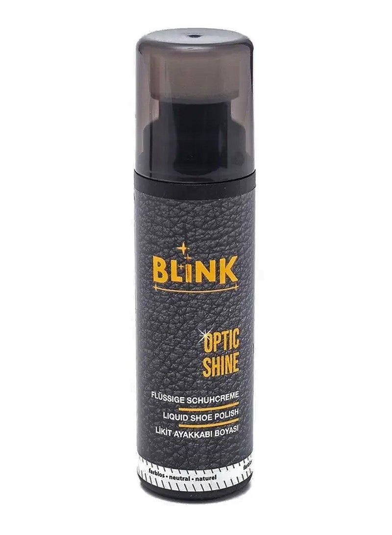 Blink Optic Shine Black Liquid Shoe Polish – Instant High Gloss Shoe Shine - Image 4