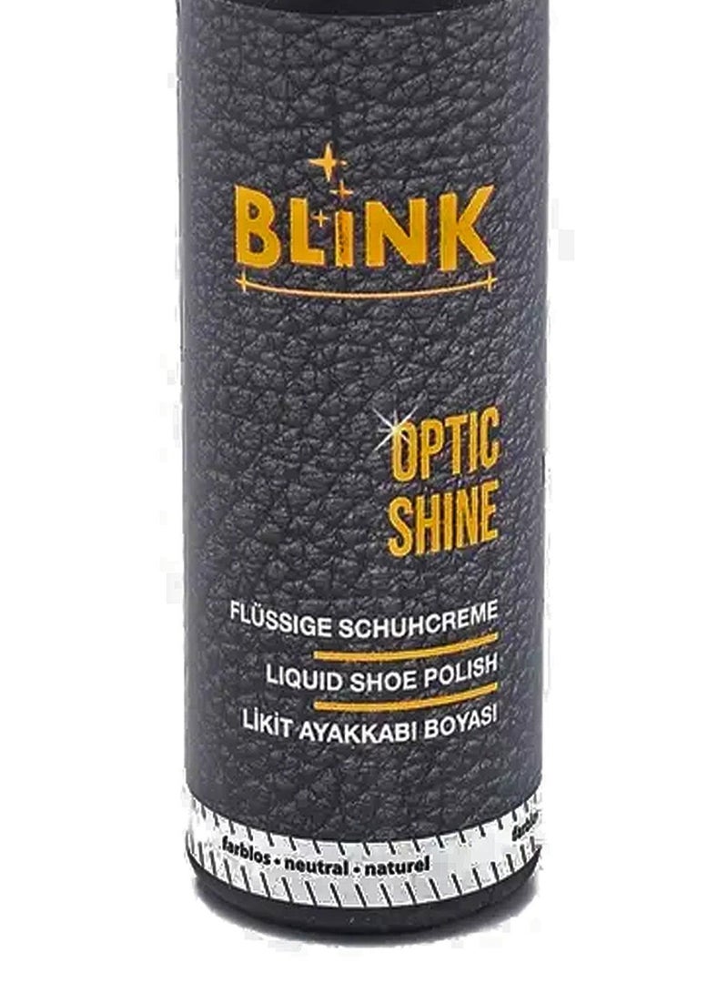Blink Optic Shine Black Liquid Shoe Polish – Instant High Gloss Shoe Shine - Image 3