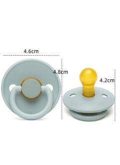 joybuy Natural Latex Pacifier, Baby 0-6 Months(Blue)  - Image 3