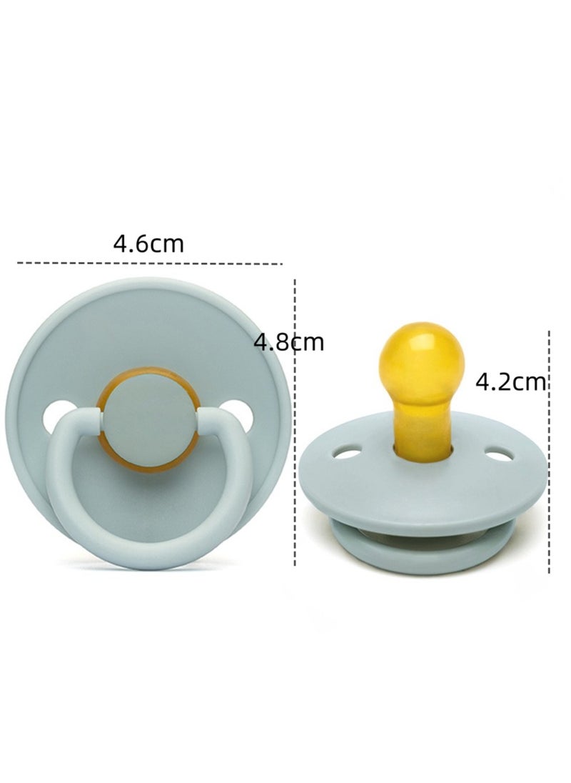 joybuy Natural Latex Pacifier, Baby 0-6 Months(Blue)  - Image 3