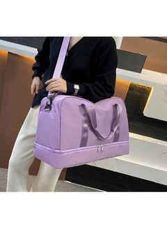 Generic Distinctive bag for the club, trips and travel for all uses, water-resistant with a separate compartment - Purple  - Image 2