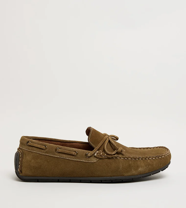 Hush Puppies Men's Tan Moccasins/Loafer