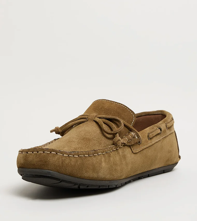 هاش بابيز Hush Puppies Men's Tan Moccasins/Loafer