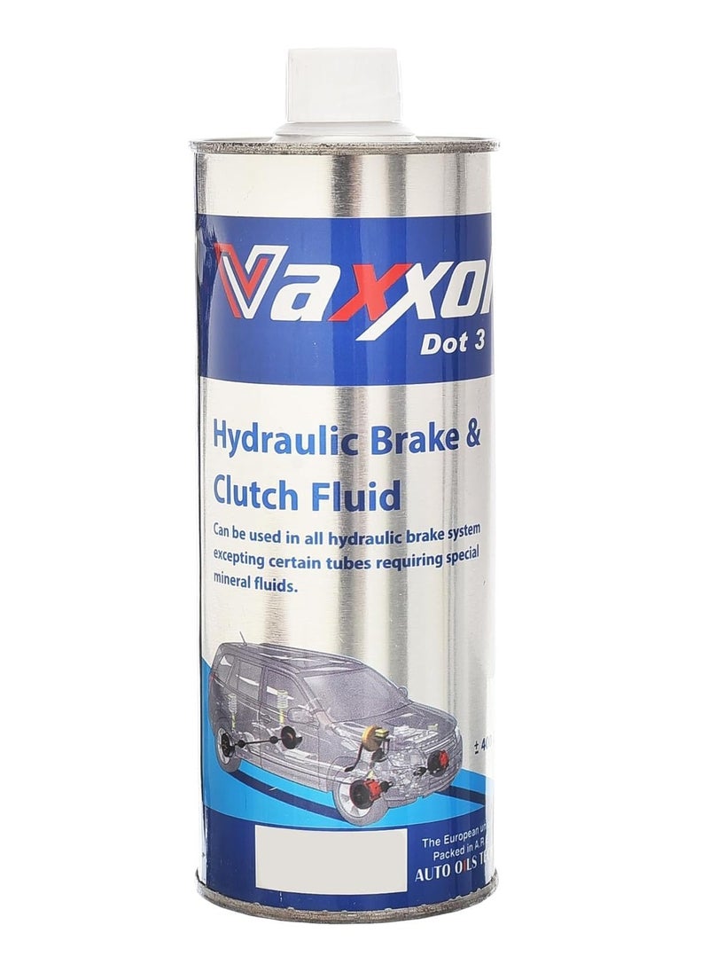Generic Vaxxol DOT 3 Hydraulic Brake & Clutch Fluid 400g 