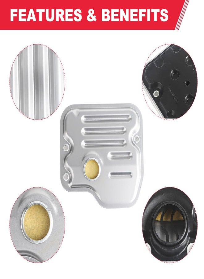 Fitede Automatic Transmission Filter with Gasket Kit Fits for U250E U151E U151F Transmission - Toyota Lexus Camry Highlander RAV4 Sienna Avalon ES330 RX330 RX350 Replaces# 58010 35330-08010 - Image 4