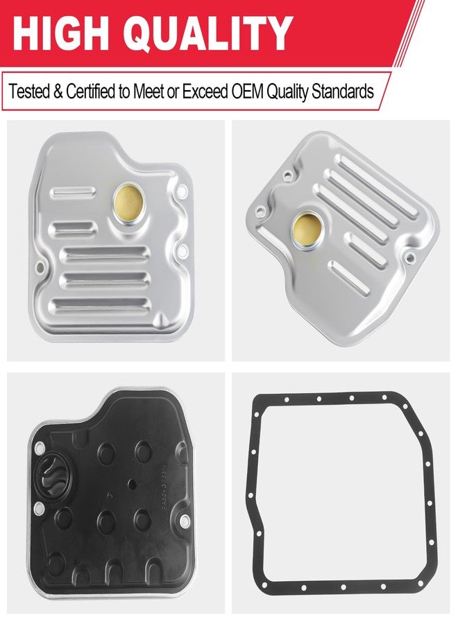 Fitede Automatic Transmission Filter with Gasket Kit Fits for U250E U151E U151F Transmission - Toyota Lexus Camry Highlander RAV4 Sienna Avalon ES330 RX330 RX350 Replaces# 58010 35330-08010 - Image 5