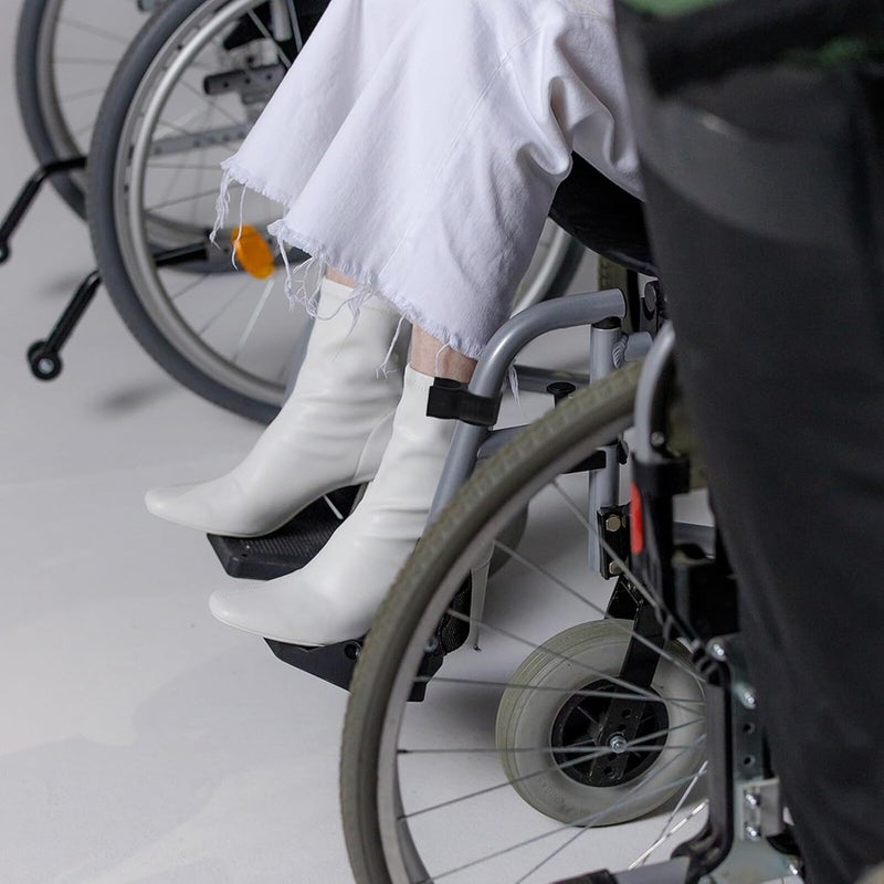 Wheelchair Cane Holder 2 Sets Walker Accessory Mount Medical Crutch Support Stand for Mobility Scooters and Wheelchairs - Image 5