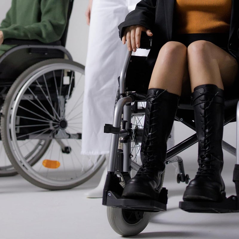 Wheelchair Cane Holder 2 Sets Walker Accessory Mount Medical Crutch Support Stand for Mobility Scooters and Wheelchairs - Image 4