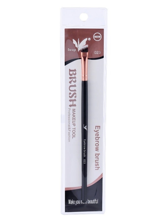 daroge Eyebrow Makeup Brush Rose Gold/Black - Image 2