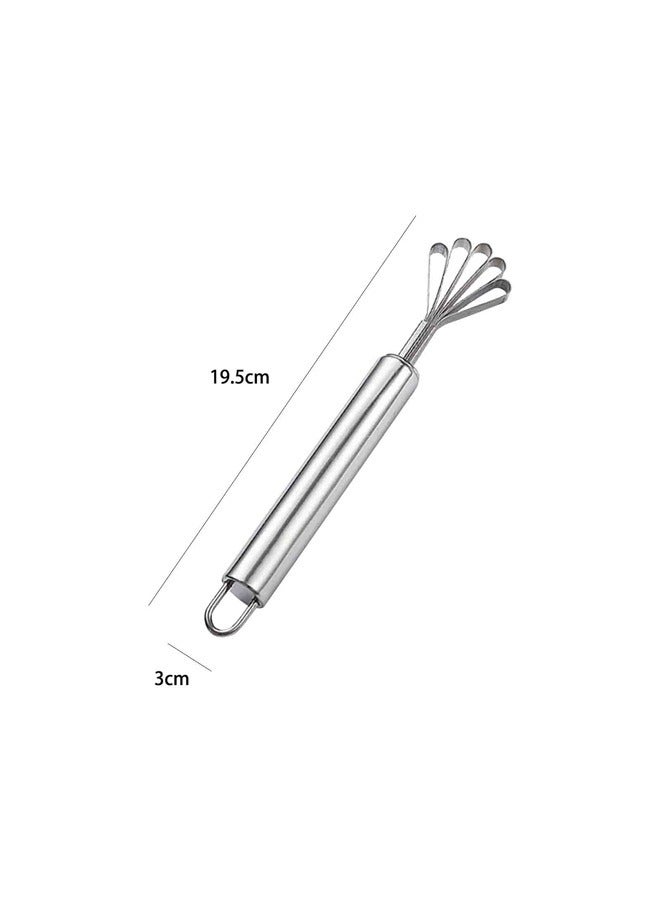2 PCS Melon Craper Filipino Coconut Meat Scraper Stainless Steel Coconut Meat Scraper and Fish Scaler Remover  - Image 2