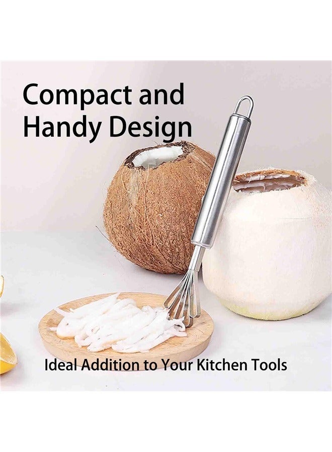 2 PCS Melon Craper Filipino Coconut Meat Scraper Stainless Steel Coconut Meat Scraper and Fish Scaler Remover  - Image 5
