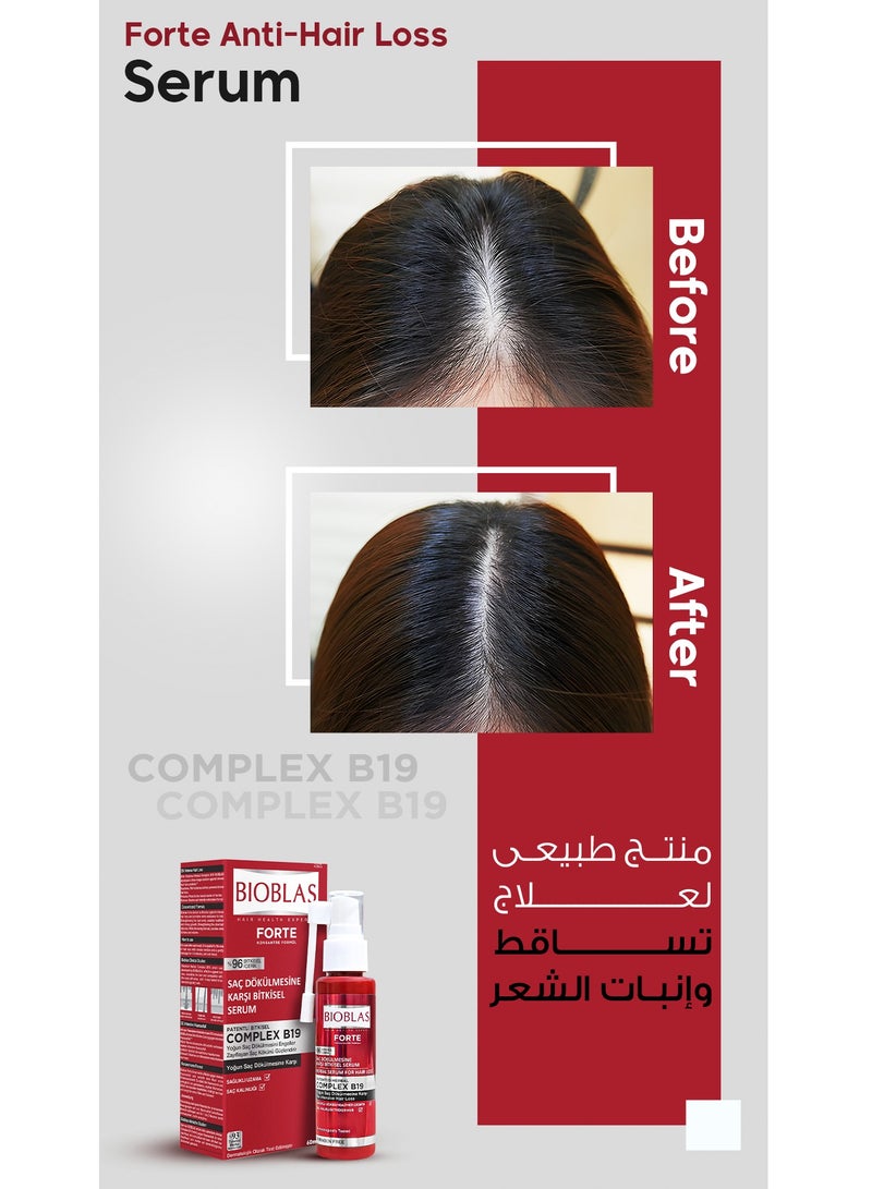 بيوبلاس فورت سيروم عشبي مكثف مضاد لتساقط الشعر 60 مل - Image 2