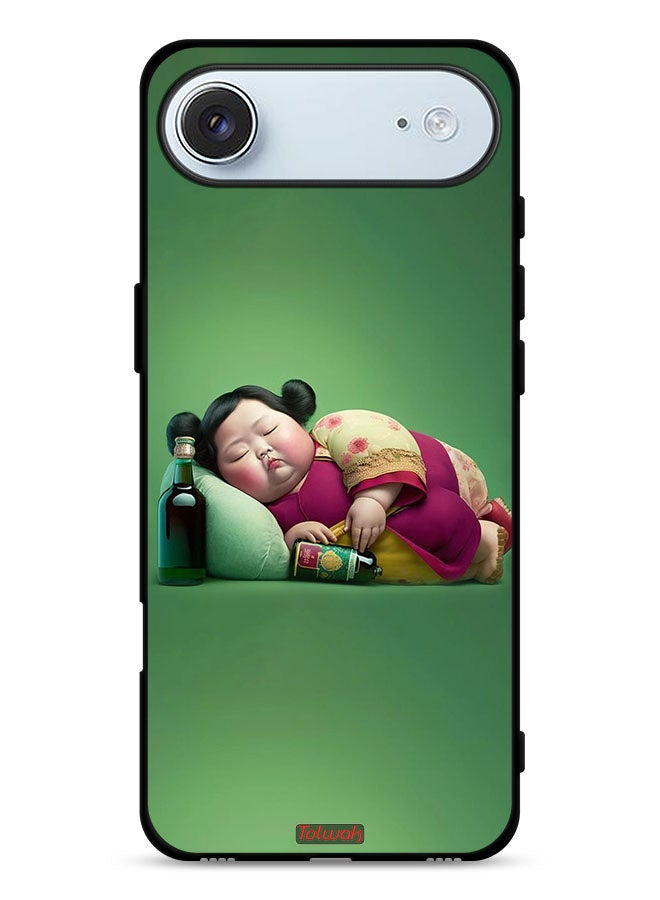 Tolwak Apple iPhone Air Protective Case Cover Fatty Baby Girl - Image 1