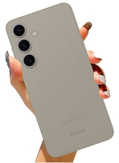 KZDOO Samsung Galaxy S24 Plus Case Slim Thin Air Skin Full Coverage Protective Case Sturdy Durable Thin Case Drop Protection Case Cover Transparent Grey  - Image 4