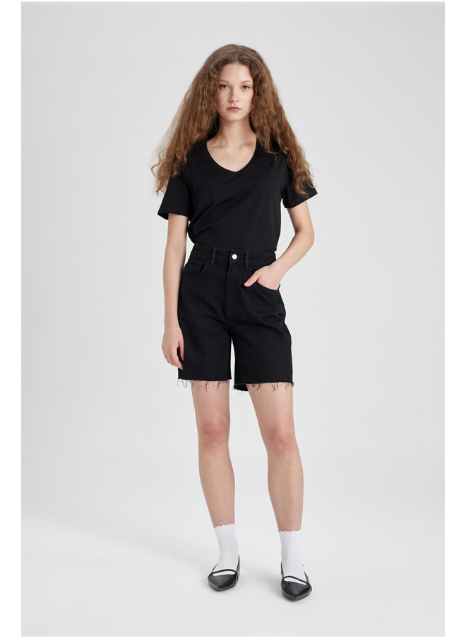 DeFacto - Woman Denim Bermuda - Image 1