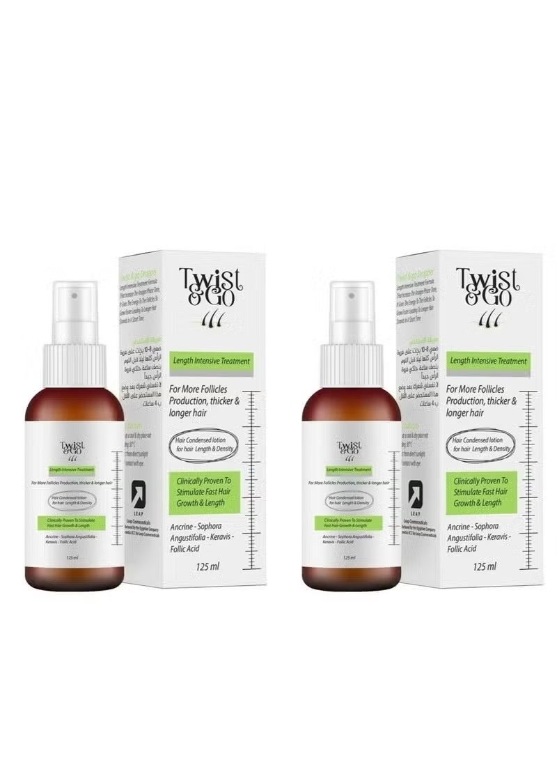 Twist&Go Twist & Go Length Intensive Treatment Lotion 125ML 1+1