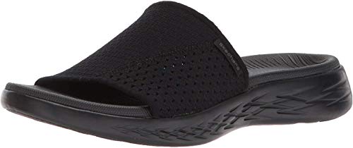 Skechers Performance Women's on-the-Go 600-Nitto Slide Sandal, black, 8 M US - Image 1
