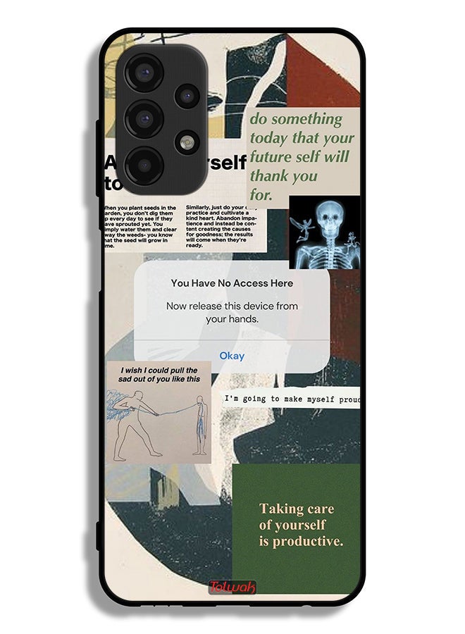Tolwak Samsung Galaxy A13 4G Protective Case Cover Allow Yourself To Grow - Image 1