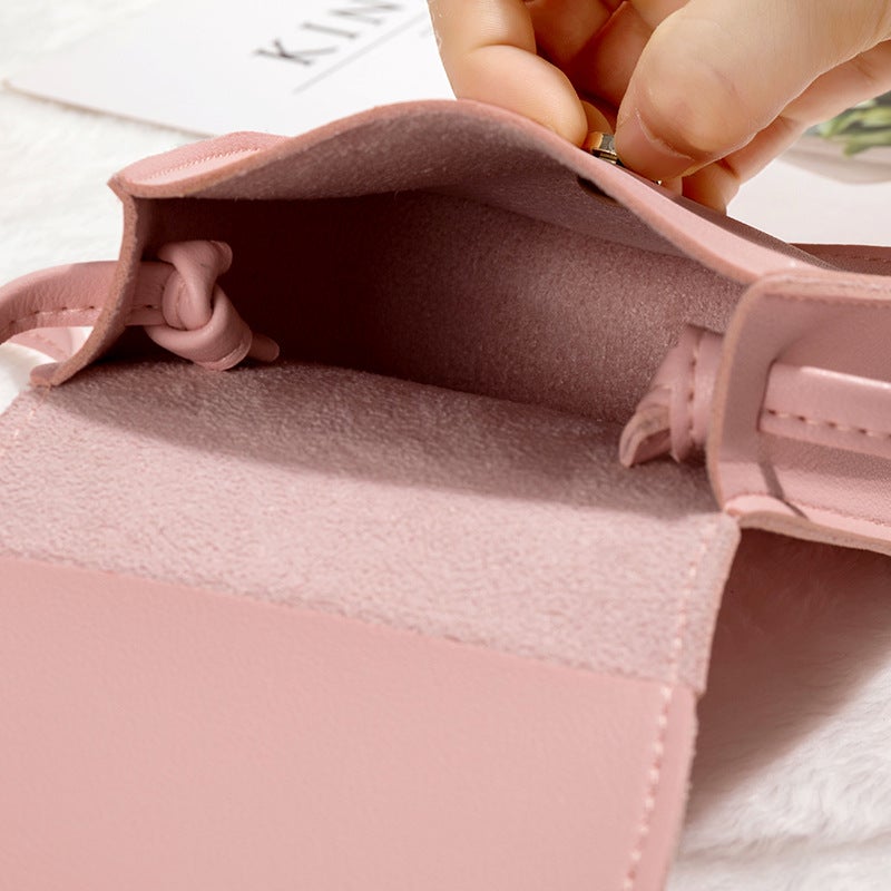 Kids Cartoon Bow Crossbody Bag - PU Mini Princess Purse for Girls - Image 3