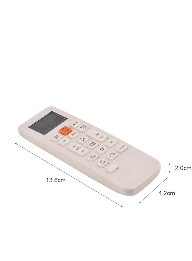 erorex Replacement Remote Control for Wall-Mounted Air Conditioner – White - Image 4