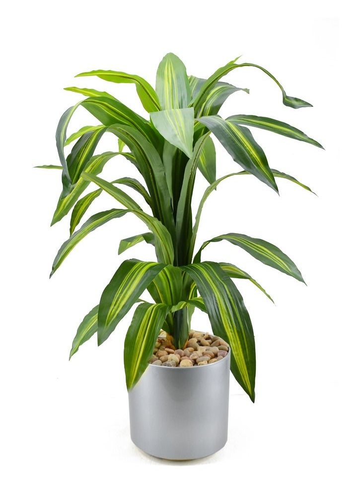 DRAMA HOME Artificial Tree Green/Selver 100cm  - Image 1
