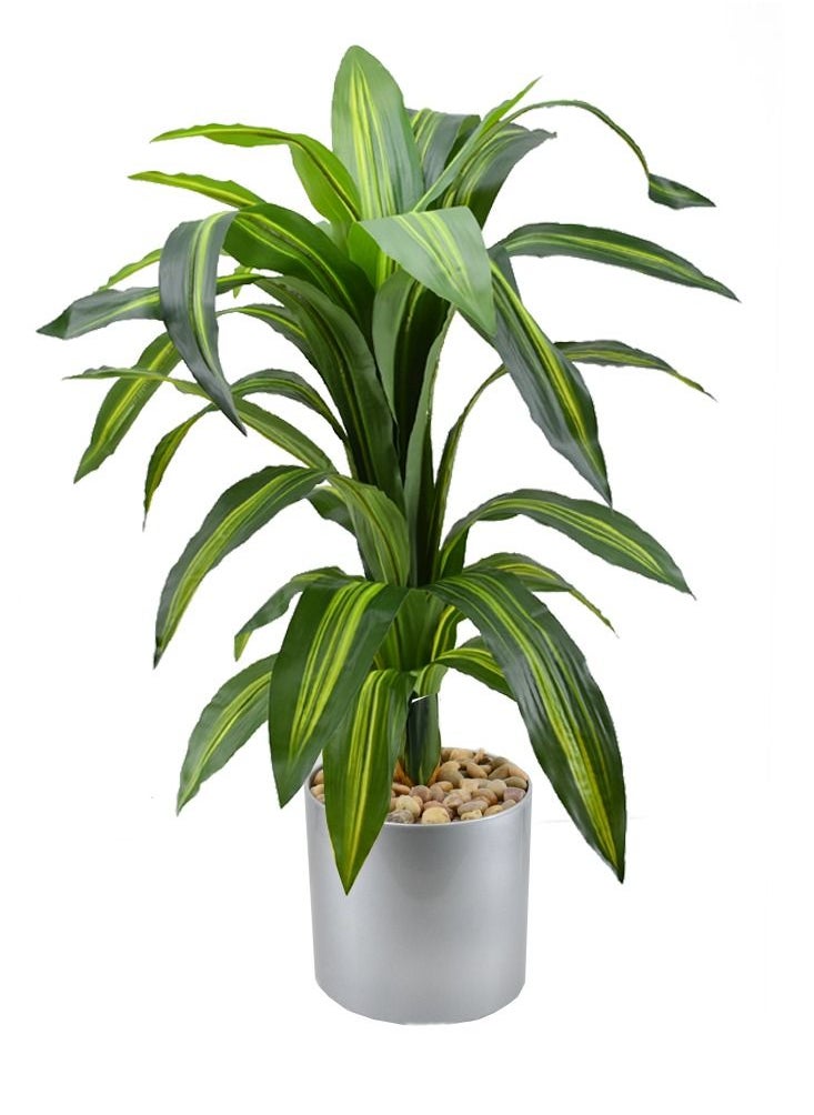 DRAMA HOME Artificial Tree Green/Selver 100cm  - Image 4