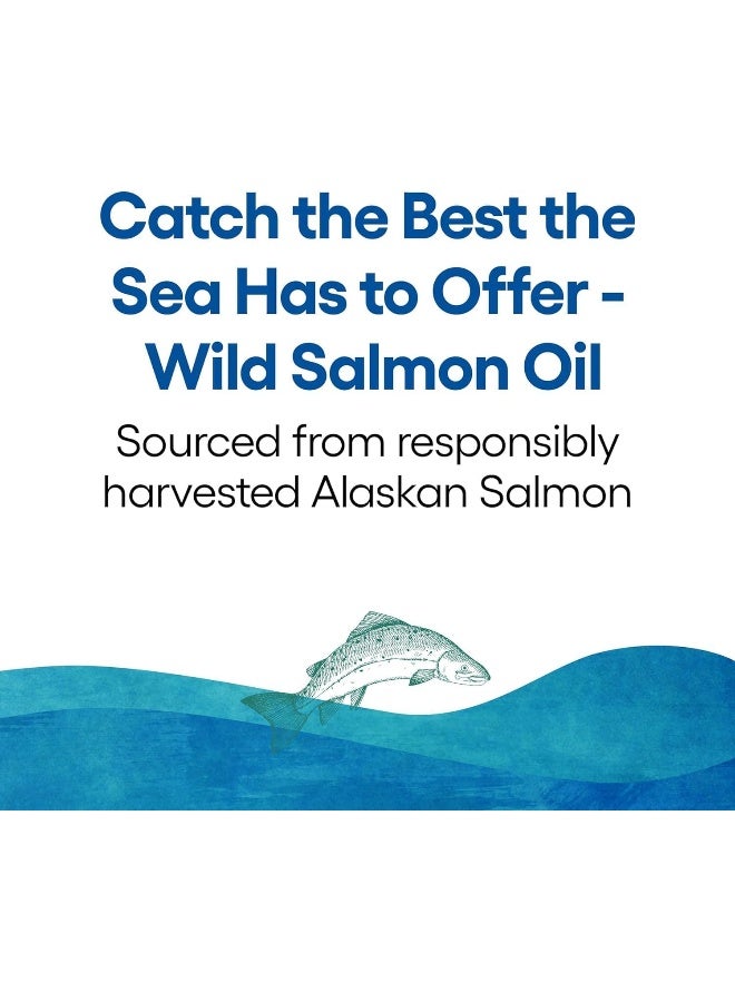 natural Factors Wild Alaskan Salmon Fish Oil 1000Mg, Omega-3 Epa & Dha 150Mg  - Image 3