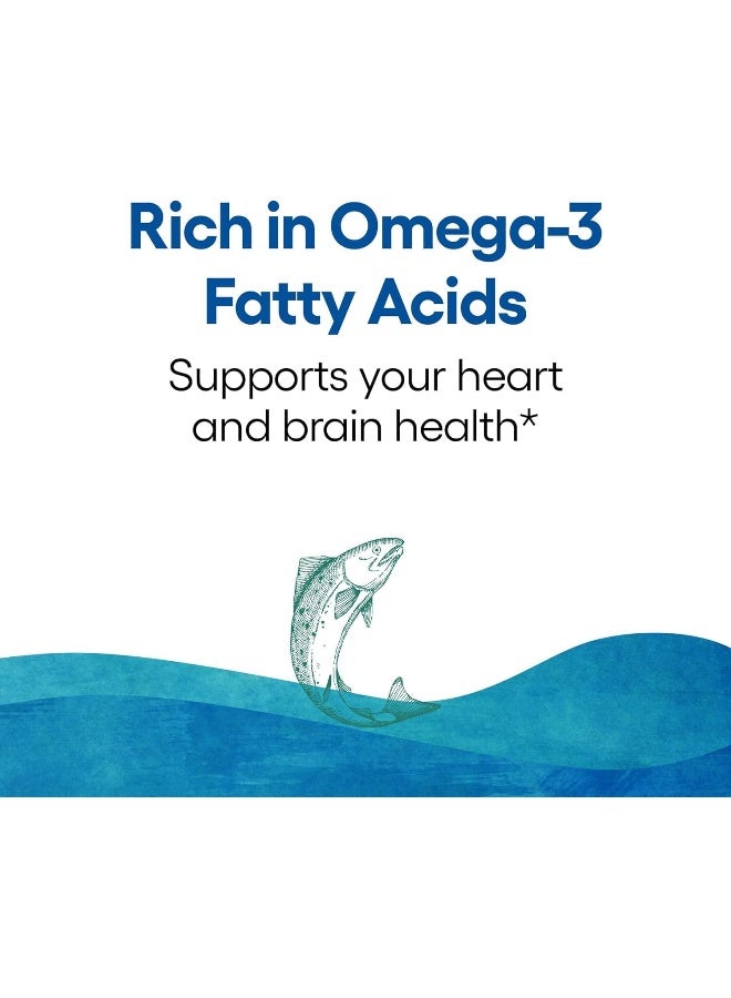 natural Factors Wild Alaskan Salmon Fish Oil 1000Mg, Omega-3 Epa & Dha 150Mg  - Image 5