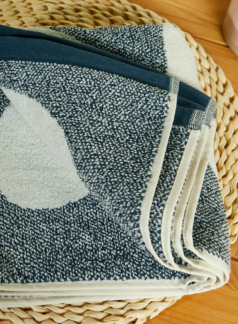 orla kiely Whale Sunflower Hand Towel 50 X 90Cm