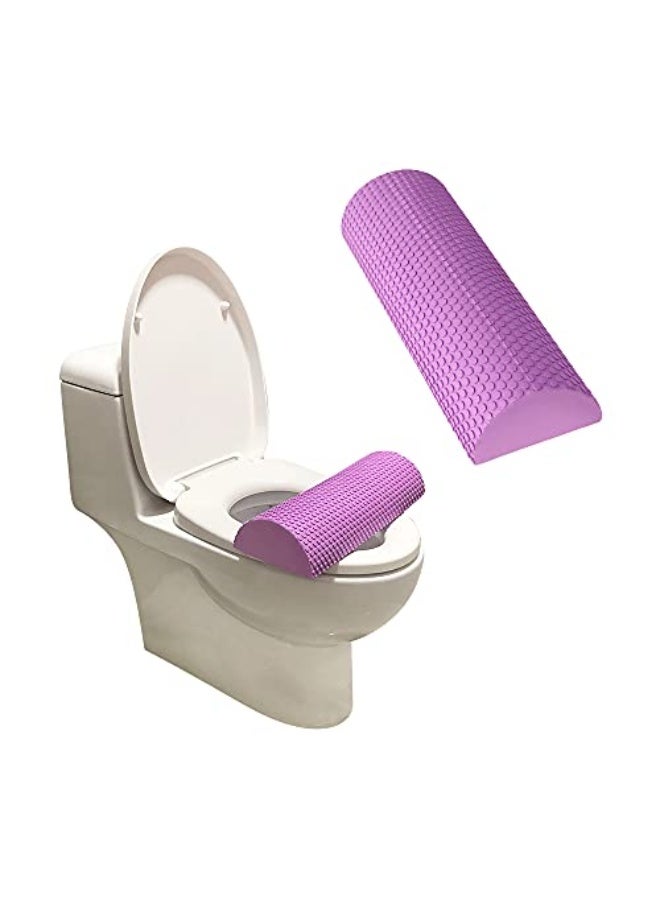 وسادة بيلو للنهوض بالمرحاض، وسادة مقعد المرحاض للتعافي من رفع المؤخرة البرازيلية، وسائد للتخفيف أثناء الجلوس، وسادة دعم المقعد من الرغوة لما بعد الجراحة (بنفسجي) - Image 1