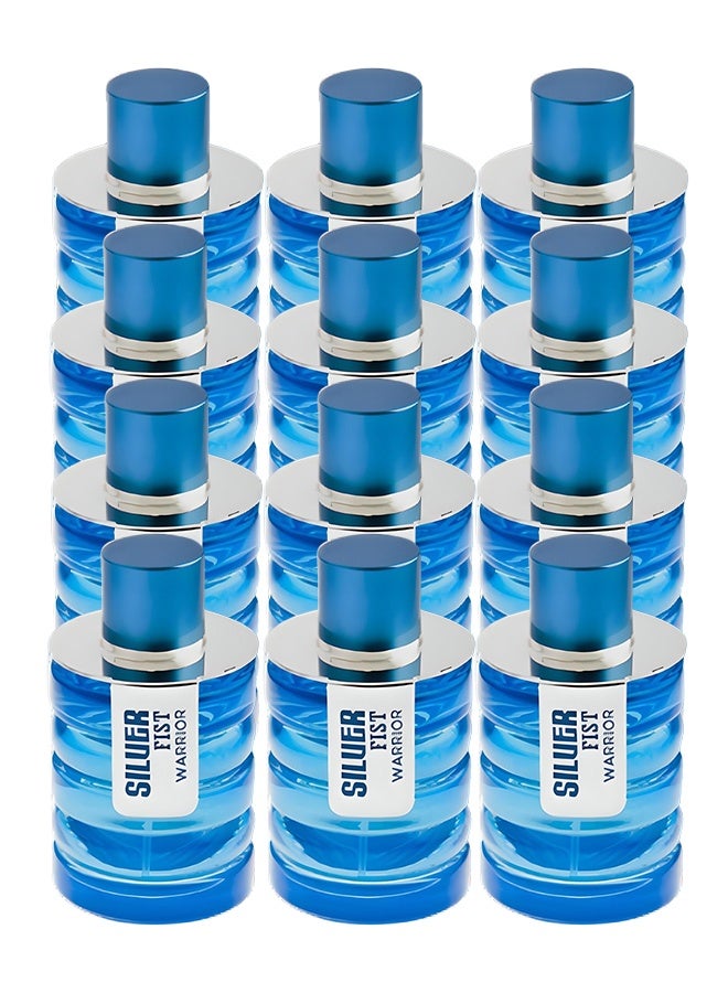 Creation Lamis 12 Pieces Warrior Siluer Fist Perfume For Men 100ml EDT - Image 1