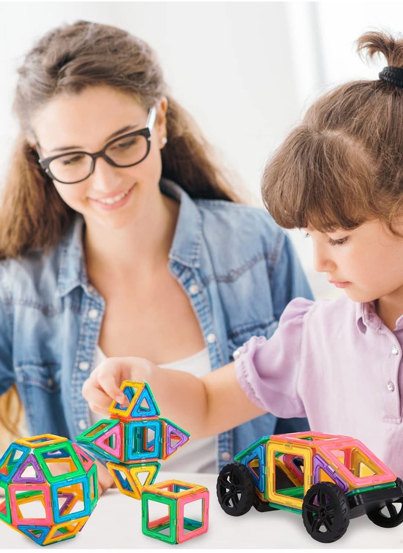 30 Pcs Magnetic Building Tiles, Magnetic Blocks Toys, 3D Toys Preschool Building Toys Gifts, Multi Color Educational and Training Toys, Magnetic Constructors Building Blocks Sets