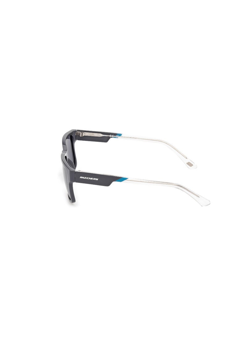 SKECHERS SKECHERS FULL RIM RECTANGULAR TEENAGE BOY SUNGLASS SE0002520D55  - Image 2