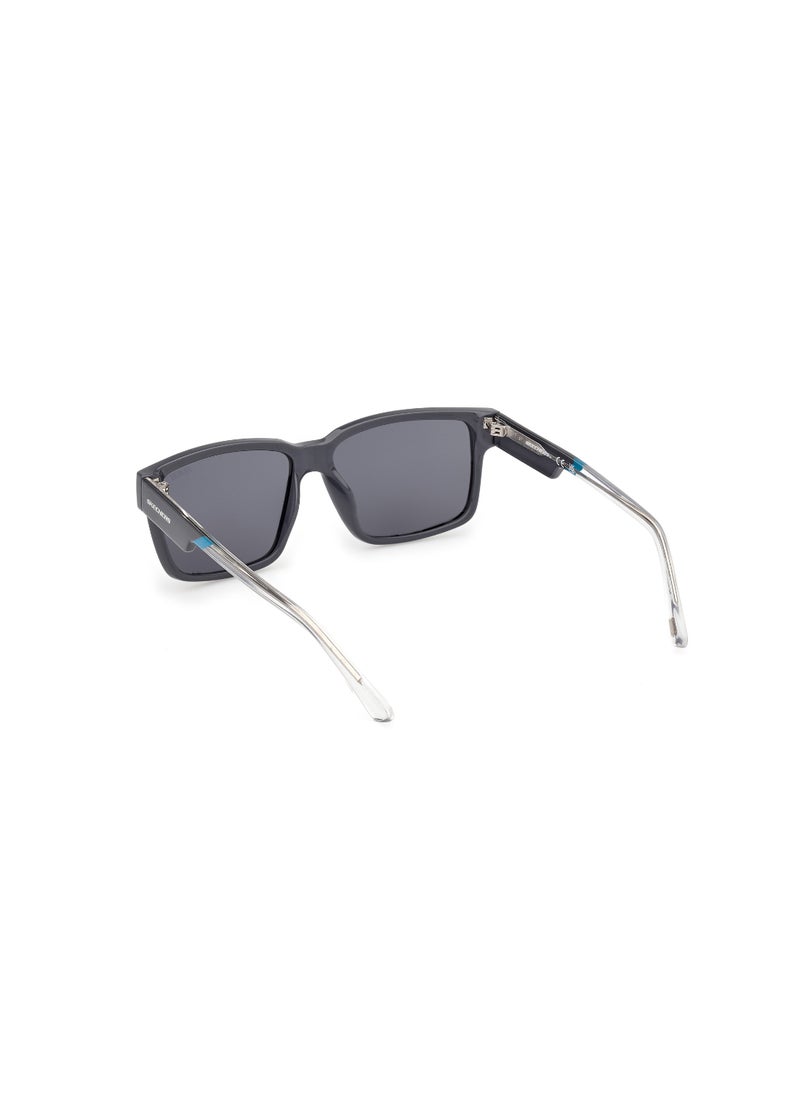 SKECHERS SKECHERS FULL RIM RECTANGULAR TEENAGE BOY SUNGLASS SE0002520D55  - Image 3