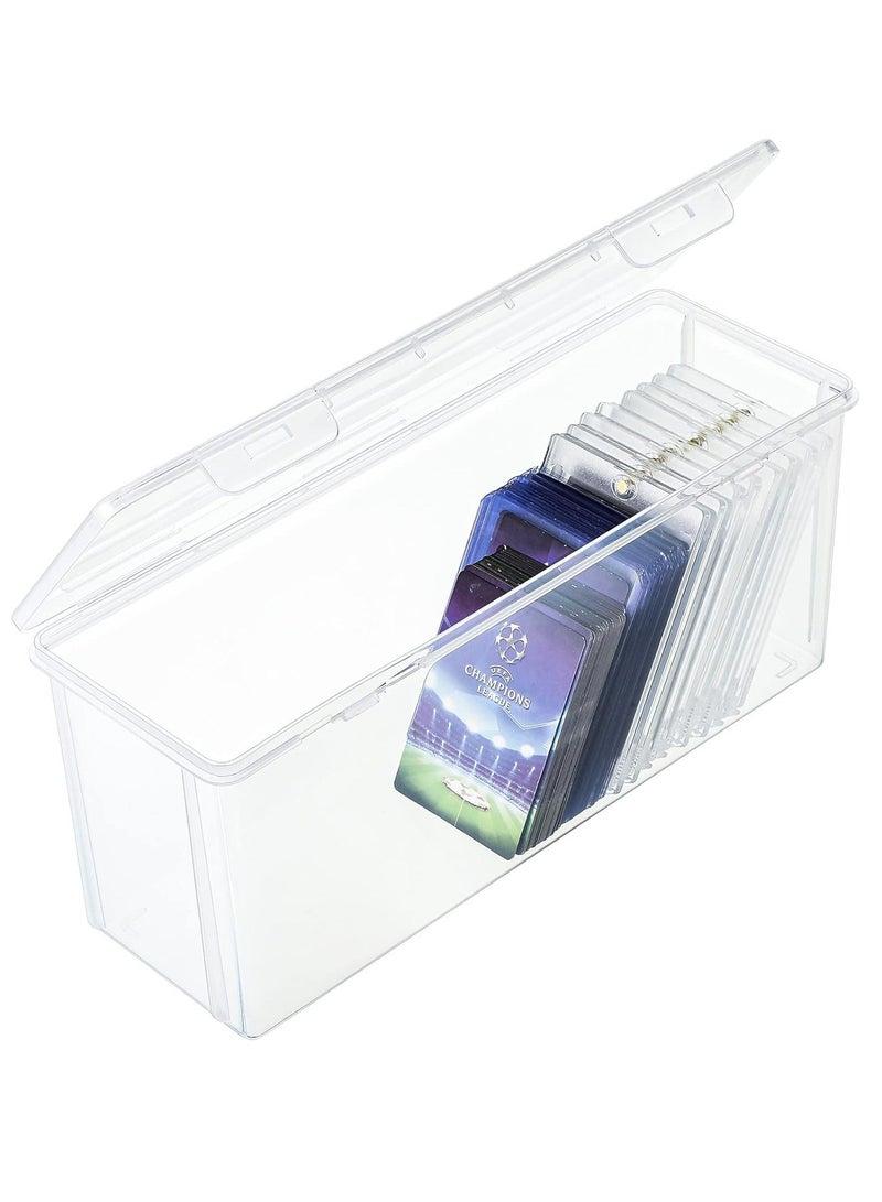 Oasisgalore MTG-Compatible Plastic Trading Card Box, Holds 1100+ Cards, for Baseball/Football/Pokemon Cards. - Image 1