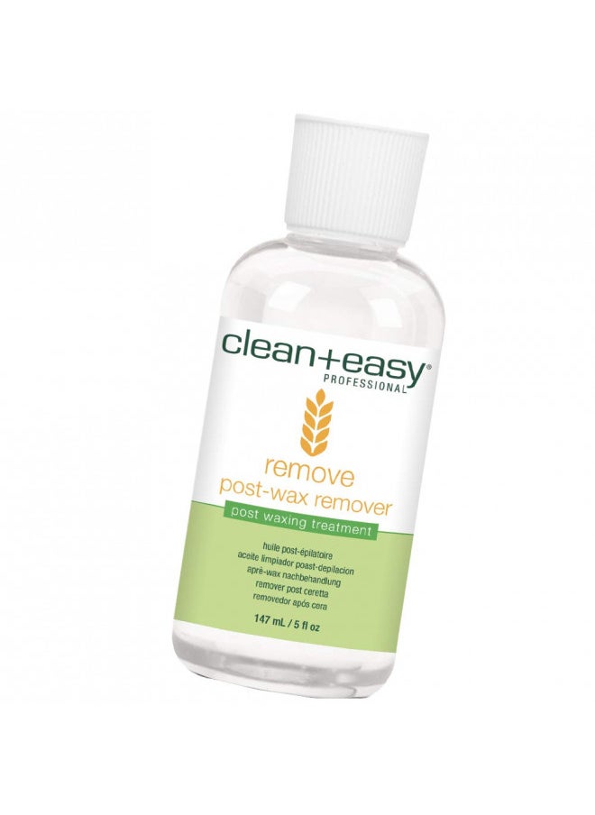 Clean + Easy Clean + Easy Remove - After Wax Remover for the Skin with Wheat Germ Oil, Post Waxing Cleanser, 5 oz  - Image 2