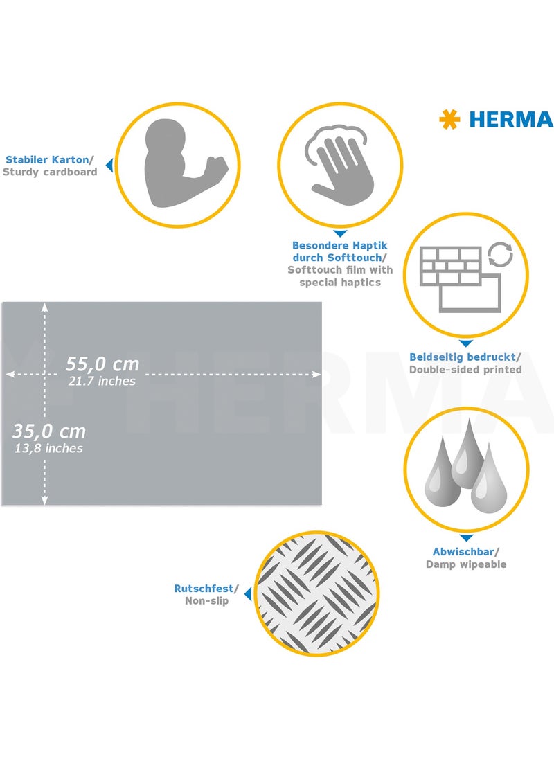 Herma - طقم سطح المكتب - حصيرة المكتب - كلاب - Image 1