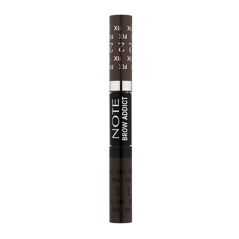 NOTE COSMETIQUE Cosmetic Note Eyebrow Pencil Micro Brow Essentials Eyebrows Pencil Brow Fiber Mascara Ultra Precise Brush Long Hold 04 GREY BROWN - Image 3