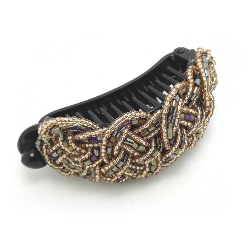 Meilliwish Noble Lady Women Hair Clip Ponytail HolderH35Brown