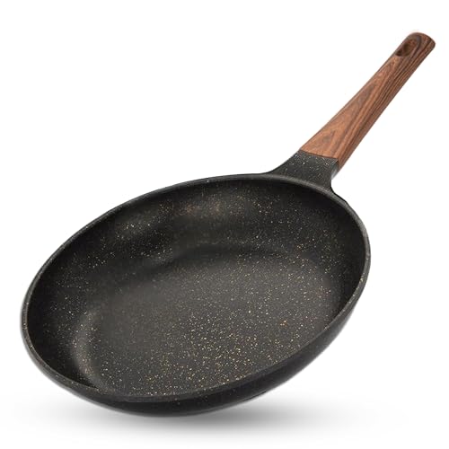 CPENSUS Non Stick pan for Cooking Granite Finish Frying pan tawa for Kitchen 26 cm 2.5 mm Induction Base Omlette Egg Fish Gas & Induction Compatible - Image 1